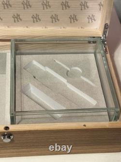 Original Grain 1923-2008 New York Yankees Stadium Seat Wood LE Jewelry Watch Box