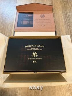 Original Grain Yankees Stadium Seats Limited Edition Chrono Watch NY Yankees