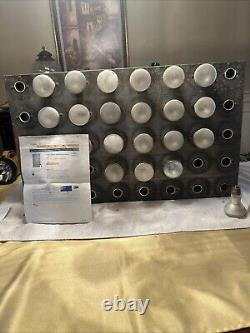 Original NY Yankee Stadium Centerfield Scoreboard Section Steiner COA, Very Rare