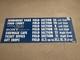 Original New York Yankee Stadium Used Monument Park Sign Steiner Sports History