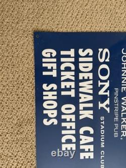 Original New York Yankee Stadium Used Monument Park Sign Steiner Sports History