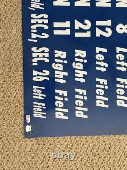 Original New York Yankee Stadium Used Monument Park Sign Steiner Sports History