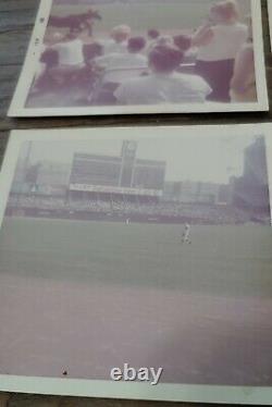 Original New York Yankees Baseball Photo Lot 1965 Mickey Mantle Day Stadium 9/18