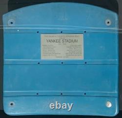 Original New York Yankees Stadium Seat Custom Framed Coa