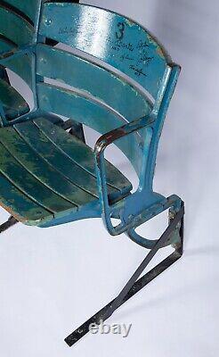 Original Seats From Yankee Stadium! Signed By Dimaggio, Mantle, Ford, Berra, More