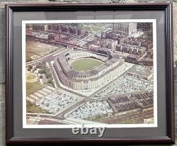 Original Yankee Stadium 16x20 Double Matted Framed Color Photo (from negative)