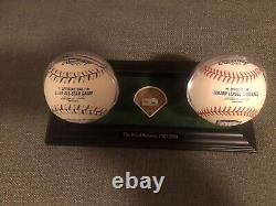Original Yankee Stadium Ball Set With Stadium Dirt Mlb Hologram Lh 256964
