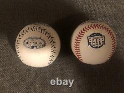 Original Yankee Stadium Ball Set With Stadium Dirt Mlb Hologram Lh 256964