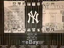 Original Yankee Stadium Blueprint New York Yankees -Ruth Gehrig -Mantle -Jeter