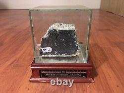 Original Yankee Stadium Centerfield Bleachers The Black With Glass Case And COA