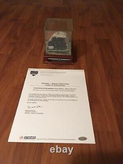 Original Yankee Stadium Centerfield Bleachers The Black With Glass Case And COA