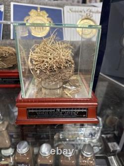 Original Yankee Stadium Grass With Glass Case and Steiner Sports Auth Certificate