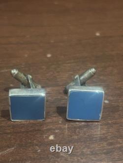 Original Yankee Stadium Wood Seat Cuff Links COA