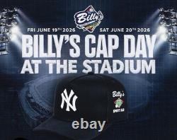 PRESALE for Billy's Sports Bar New York Yankees Hat Yankee Stadium SGA