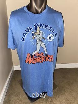 Paul O'Neill Day #21 The Warrior Homage special Yankee Stadium Edition Shirt XL