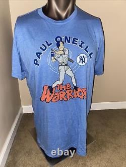 Paul O'Neill Day #21 The Warrior Homage special Yankee Stadium Edition Shirt XL