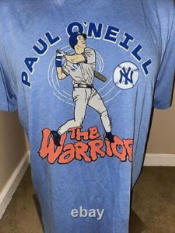 Paul O'Neill Day #21 The Warrior Homage special Yankee Stadium Edition Shirt XL