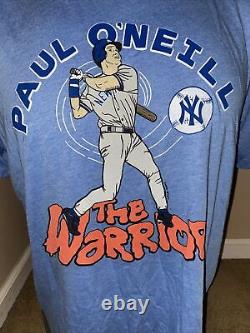 Paul O'Neill Day #21 The Warrior Homage special Yankee Stadium Edition Shirt XL