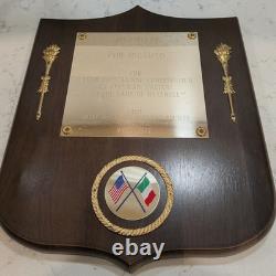 Phil Rizzuto Honorary Award From His Office At Yankee Stadium