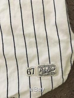 Polo Ralph Lauren Bear Stadium CP-93 Baseball New York Yankees Jersey Shirt XL