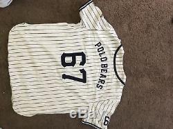 Polo Ralph Lauren Bear Stadium CP-93 Baseball New York Yankees Jersey Shirt XL