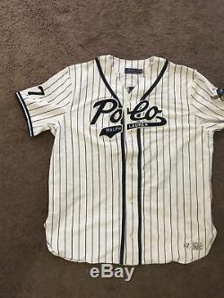 Polo Ralph Lauren Bear Stadium CP-93 Baseball New York Yankees Jersey Shirt XL