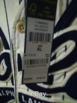 Polo Ralph Lauren Bear Stadium CP-93 Baseball New York Yankees Jersey Shirt XL