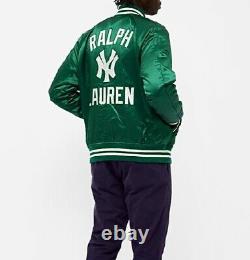 Polo Ralph Lauren MLB New York Yankees Varsity Jacket RRL P Wing 1992 Stadium S