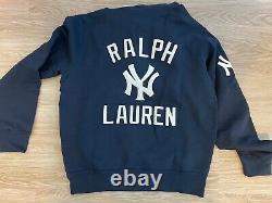 Polo Ralph Lauren MLB Stadium Yankees Hoodie Medium NWT Navy New York