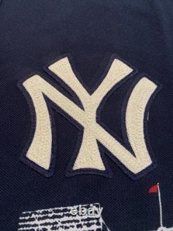 Polo Ralph Lauren New York Yankees Stadium Print Mesh Polo Shirt Big & Tall 4XB