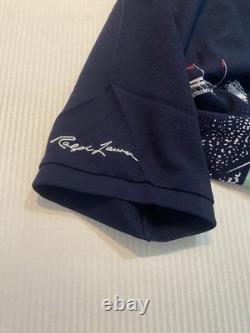 Polo Ralph Lauren New York Yankees Stadium Print Mesh Polo Shirt Big & Tall 4XB