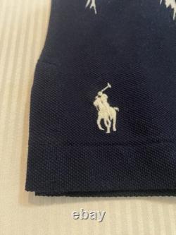 Polo Ralph Lauren New York Yankees Stadium Print Mesh Polo Shirt Big & Tall XLT