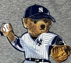 Polo Ralph Lauren Stadium Bear New York Yankees MLB Bronx Bombers Sweatshirt