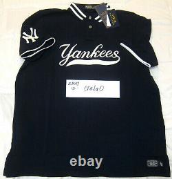 Polo Ralph Lauren Stadium New York Yankees Polo Shirt Crest 1992 Medium M bear