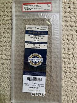 Psa 9 Mint Baseball Ticket 2009 New York Yankees Stadium First Inaugural Game