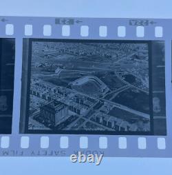 RARE! 1933 Yankee Stadium Aerial View Bronx New York Original Photo Negative