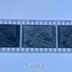 RARE! 1933 Yankee Stadium Aerial View Bronx New York Original Photo Negative