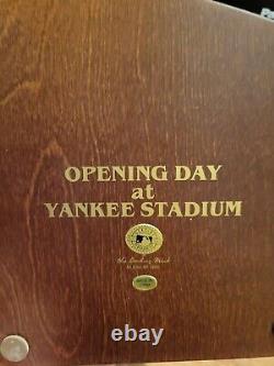 RARE 2002 Danbury Mint Opening Day at Yankee Stadium- New York Yankees