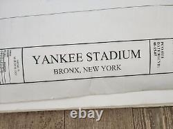 RARE 2007 Yankee Stadium NEW design ASI #73 architectural blueprints 36 x 48