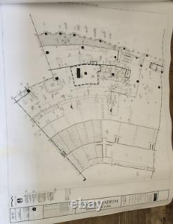 RARE 2007 Yankee Stadium NEW design ASI #73 architectural blueprints 36 x 48
