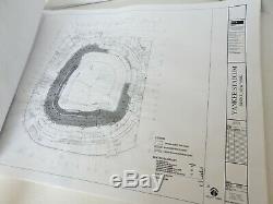 RARE Architectural Blueprint Plans Of The New Yankee Stadium New York Yankees