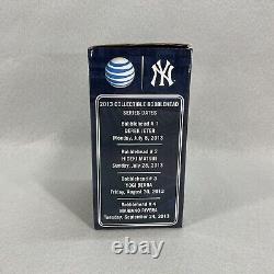RARE DEREK JETER 2013 NEW YORK YANKEES MLB SGA BOBBLEHEAD #1 Figurine with BOX