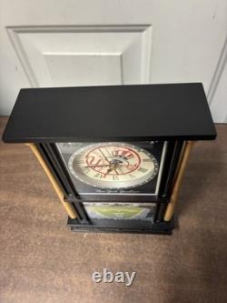 RARE Danbury Mint NY Yankees Stadium Wooden Desk Clock In Original Box