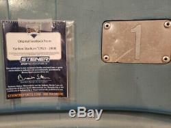 RARE New York Yankees Old Yankee Stadium Seat Back, STEINER & MLB AUTHENTICATED