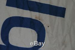 RARE Vintage 1961 New York Yankees FLAG FLEW OVER OLD YANKEE STADIUM STEINER LOA