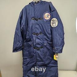 RARE Vintage Mirage MLB New York Yankees Navy Long Stadium Coat / Adult Large