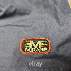 RARE Vintage Mirage MLB New York Yankees Navy Long Stadium Coat / Large /Defects