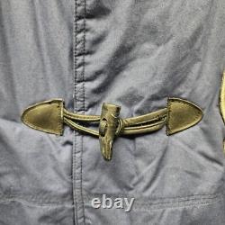 RARE Vintage Mirage MLB New York Yankees Navy Long Stadium Coat / Large /Defects