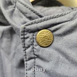 RARE Vintage Mirage MLB New York Yankees Navy Long Stadium Coat / Large /Defects