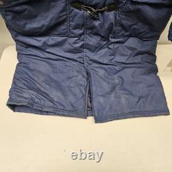 RARE Vintage Mirage MLB New York Yankees Navy Long Stadium Coat / Large /Defects